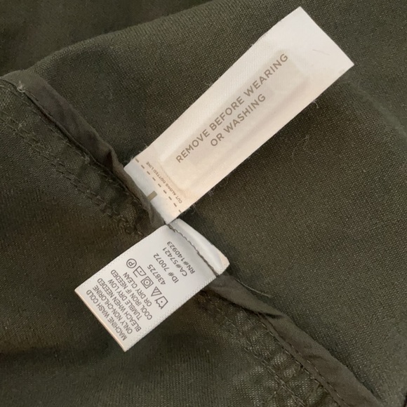 Loft utility jacket size medium in army green NEW - Picture 11 of 11